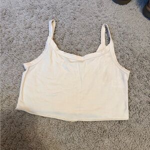 Urban Outfitters Cream Tank Top